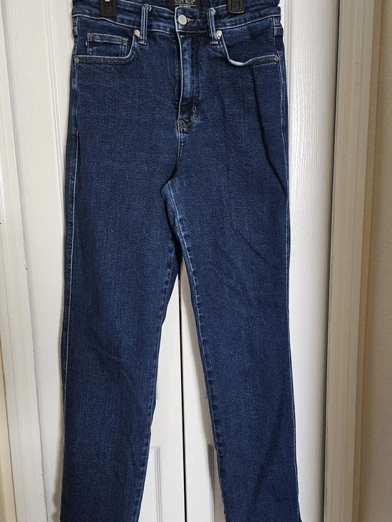 Judy Blue Jeans Womens 9/29 Dark Wash Straight Leg Hight Waist  Stretch Denim. - Picture 5 of 13